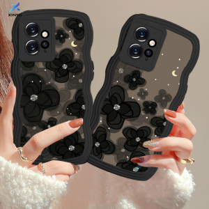 Casing HP Xiaomi Poco M3 Pro & Aksesoris: Desain Bunga Hitam Langit