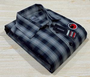 ATS - Bos baju kemeja motif salur material cotton premium 2024 lengan pendek kekinian baju laki - laki fashion terbaru kemeja pria trendy style macho bahan lembut adem saat di pakai baju pria distro dewasa basic colour shirt salur Termurah
