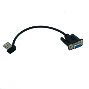 USB 2.0 một nữ để RS232 DB9 nữ nối tiếp bộ chuyển đổi cáp chuyển đổi cho các thiết bị cắm nối tiếp tăng cường kết nối thiết bị