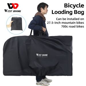 West Biking Bicycle Travel Carry Loading Bags Folding Bike Storage Bag For 20-26 inch Bike Portable Carry Bag Bicycle Accessories