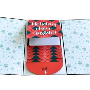 Christmas Group Gifts Organizers With 4 Slots Individualized Messages Festival Unboxing Festival Parties Favors