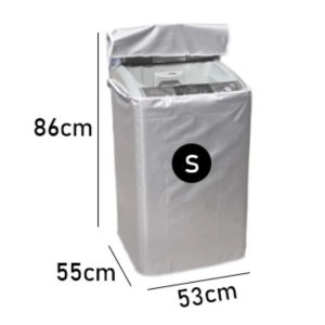 Top Load Washing Machine Cover Waterproof Polyester Cloth Dustproof Sun-Proof Protector Case Wash Machine Cover S-XL