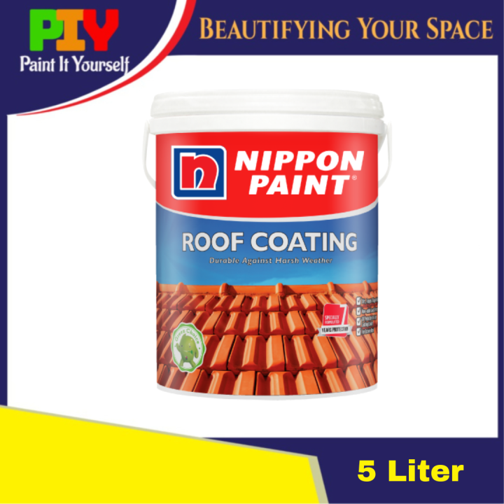 Nippon Paint Roof Coating - 5 Liter | Lazada