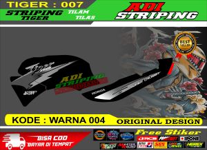 STRIPING MOTOR TIGER LAMA VARIASI 007