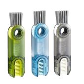 BÀN CHẢI CỌ RỬA 3IN1 ĐA NĂNG – COMBO 2 CÁI – VỆ SINH BÌNH SỮA ỐNG HÚT LY GIỮ NHIỆT XOAY 360° TIỆN LỢI