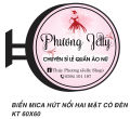 Biển vẫy quảng cáo , Biển 2 mặt chất liệu mica , Có đèn led chân đế đầy đủ size 60 x 60cm. 