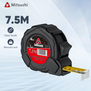 Mitsushi Measuring Tape 10M/7.5M/5M/3M Standard Meter Tape Ruller Measure Steel Tape Measure /Steel Measuring Tape /Measuring Meter