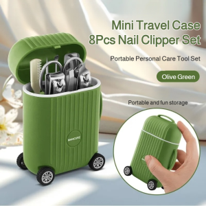 Luggage Nail Clipper Set Mini Portable Home Nail Clipper Set Manicure Tools Stainless Steel Set