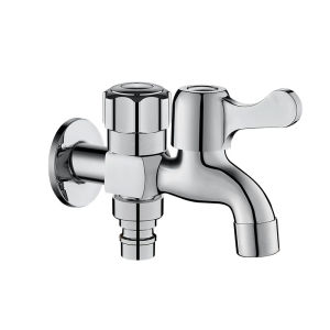 High Pressure Handheld Bidet Spray Toilet Set With Dual Outlet Faucets Toilet Flusher Bathroom