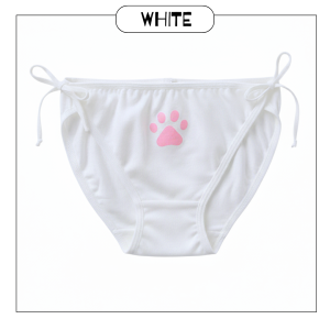 💥Lovels Bra (N1056)🐾 กางเกงในผู้หญิงลายอุ้งเท้า ผูกข้าง น่ารักสดใส