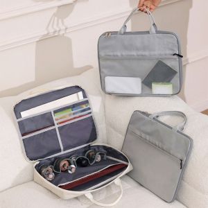 MKEB Creative Stamp Storage Bag Simple Multi Slot Pin Display Bag Multifunctional Handbag Document Organizer Travel