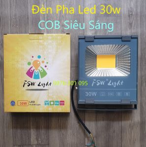 [FSW] Đèn Led Rọi 30w đủ wát và thiếu wat - Bảo hành 2 năm