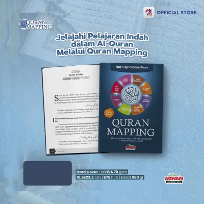 Alquran Kecil A5 Al Quran Mapping : Menyelami Kandungan Sifat dan Karakteristik Surat-Surat dalam Al-Quran Ukuran A5 / AQWAM