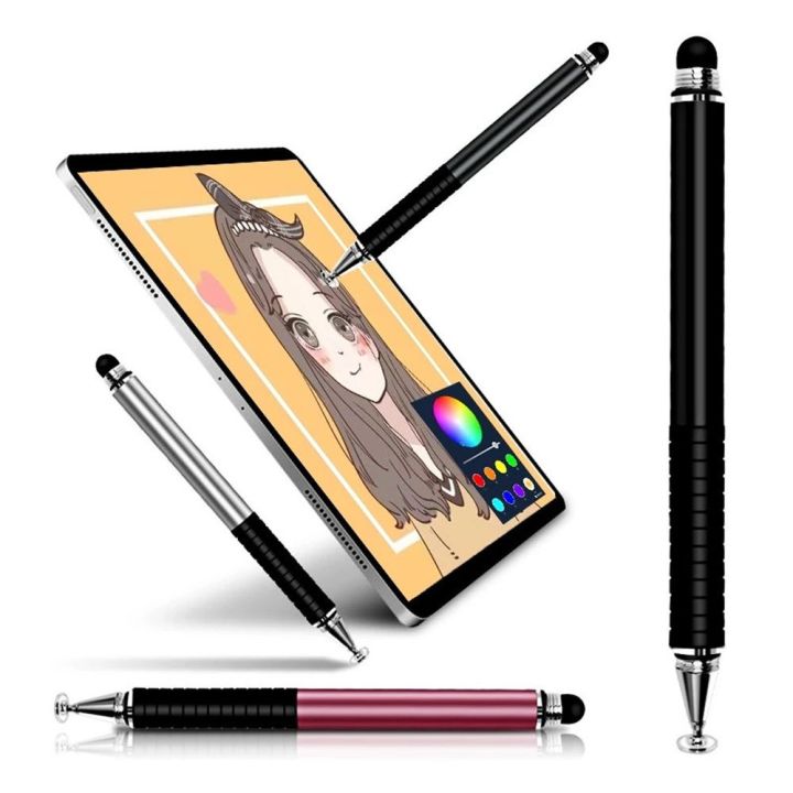 Smart Phone Stylus Writing Pen Pena Stilus HP Tab Ipad Tablet 2in1