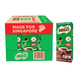Milo Chocolate Malt Milk UHT Packet Drink 200ML X 24 - Case