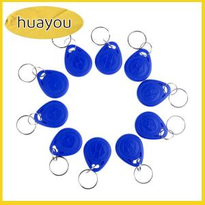 huayou 10pcs TK4100พวงกุญแจ125KHz RFID Proximity ID Card Token Tags Key fobs NFC