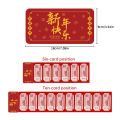 Chinese Red Envelopes Packet 6 Card Slot Folding Money Envelopes Blessing Hong Bao With Hot Stamping Tassels Design Red Card Money Packets For Wedding Birthday Friend Lover Gift -livinghealthy. 