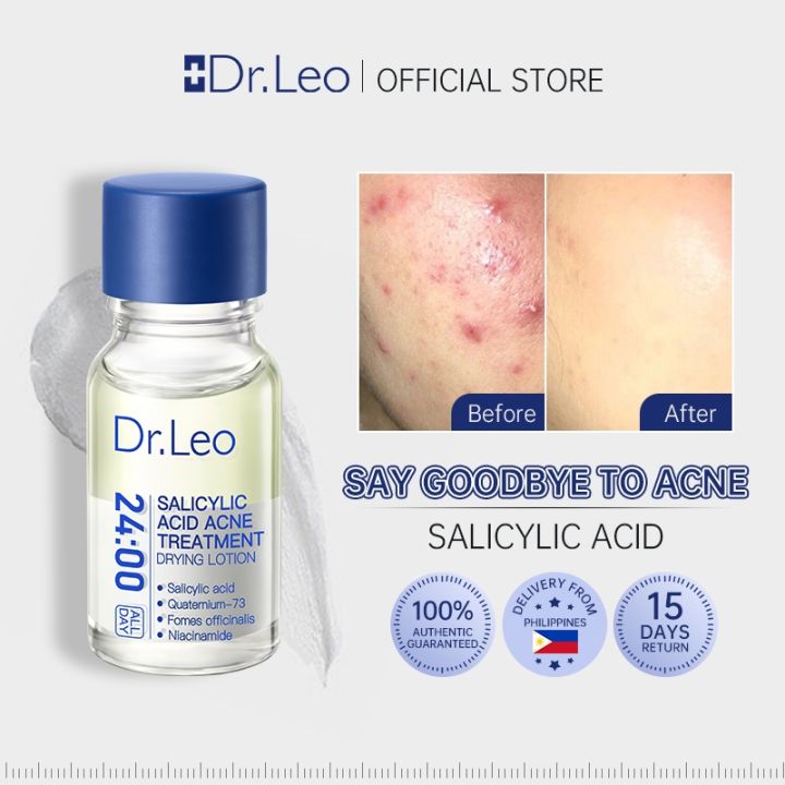 Dr.Leo Acne Net Acne Essence Salicylic Acid Anti-acne Serum Lighten ...