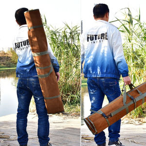 120cm 130cm 150cm Waterproof Fishing Rod Bag Portable Single Layer Roll Up Bag Fishing Tackle Storage Accessories Case