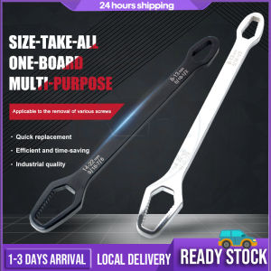 Car Universal Torx Wrench 8-22mm Self-Tightening Adjustable Wrenchs Double Head Multi-Purpose Spanner Repair Spanar 通用梅花扳手