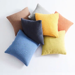 Nhà hiện đại vải to sợi bọc gối mềm trang trí vỏ gối cho phòng khách sô pha và giường ngủ phòng khách phụ kiện
