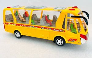Xe buýt đồ chơi chạy pin Top Public Bus – Có đèn LED và âm thanh
