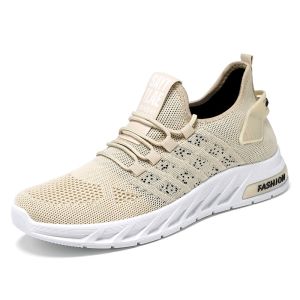 Trendy Men Running Shoes Sport Shoes Casual Breathable Soft Sole Kasut Sukan Sneaker Lelaki
