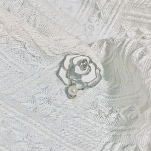 YoPo Camellia Brooches Fashion accessories For Women Elegant Flower Pins