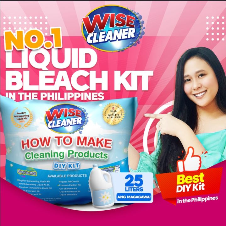 LIQUID BLEACH KIT (CHLOROX) WISE CLEANER Lazada PH