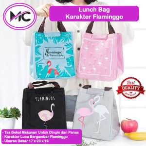 Tas Bekal Makanan Anak Dewasa Murah Tahan Panas dan Dingin Karakter Burung Unik Lucu Perlengkapan Sekolah