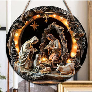 【Gospel Arrives】Wall Decoration Plaque Christian Home Decor Wall Art Plaque Inspirational Wall Design