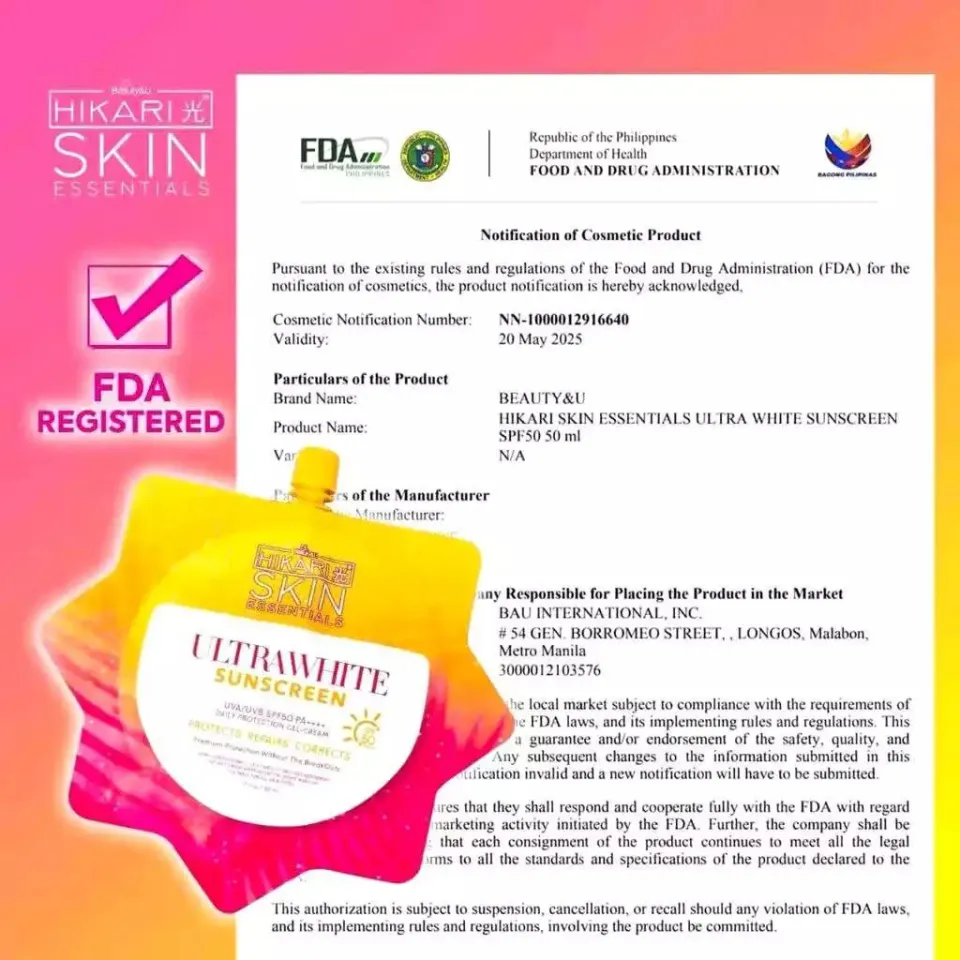 hikari ultra glutathione fda approved with oral SUNBLOCK WHITENING GLOWING vitamin c and Zinc., #Hikariglutathione #affiliatemarketing Your trust means everything to