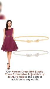 Belt for Dress Elastic Waistband Belt Women Fashion Belt Thin Elastic Stretch Belt