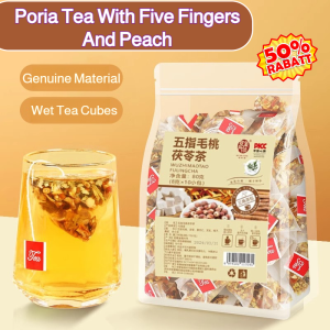 Five-Fingered Peach And Poria Cocos Tea For Removing Dampness And Expelling Cold Dampness Poria Tea Triangle Four Seasons Cold Simple Brewing