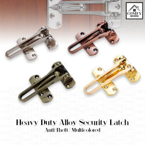 Multicolor Heavy Duty Security Latch Safety Zinc Alloy Buckle Lock Anti-Theft Window Door Metal Lock Bolt Guard Chain