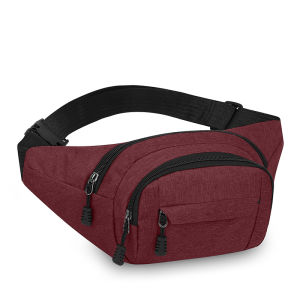 2025 new waist bag mens casual bag Korean version casual mens shoulder bag sports bag fashion crossbody bag