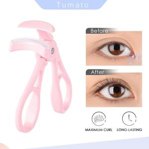 Tumato ที่ดัดขนตาพลาสติกแบบมุมกว้างที่ดัดขนตาเครื่องสำอางที่หนีบขนตาเครื่องมือยกขนตาหวี