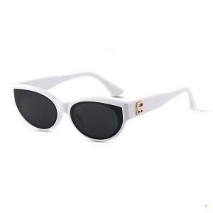【COD】Oval Cat Eye Sunglasses Korean Style Small Frame Eyewear Hot Girl Glasses With UV Protection Kacamata Hitam