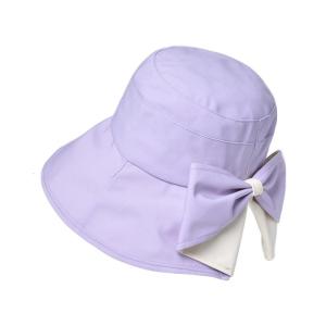 Elegant Bucket Hat for Girls Women Commute Fisherman Hat with Large Bowknot Solid Color Outdoor Summer Hat