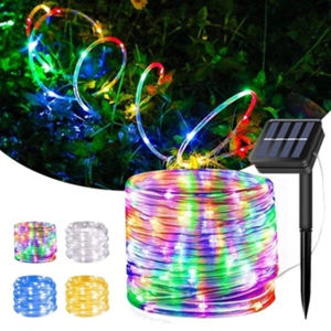 12M/22M 100/200 LED Outdoor Solar String Light 8Mode Waterproof Christmas Garland Fairy Light Solar Power Lamp For New Year Wedding Outdoor Decor