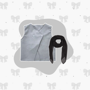 Zavora 4 In One Set Korean Style ( Vest - Manset - Bella Square - Cutbray ) Outfit Wanita Kekinian Termurah - SET AB390