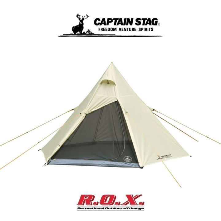 CAPTAIN STAG Hexagon Tarp 400×420×220cm CAPTAIN STAG Tent Tarp