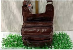 กระเป๋าสะพาย เสื้อกล้ามเรียบ กระเป๋าสะพายคาดลำตัว กระเป่าสะพายอเนกประสงค์ รุ่นหนังมาใหม่