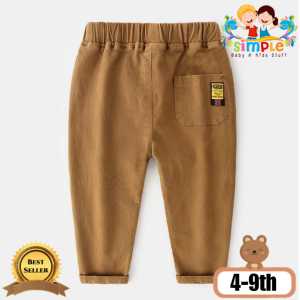 Celana Panjang Soft Jeans Simple Anak Laki Laki Impor Size 4-9th / Celana Impor Bahan Tebal Dingin Bisa Free Ongkir
