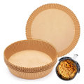 Dulang Kertas / Air Fryer Paper Tray / Disposable Baking Paper / Air Fryer Parchment Paper / Non Stick Round Paper / 空氣炸鍋油纸 / 吸油纸. 