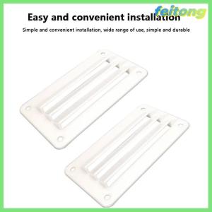 【feitong】🚕🚕【HOT SALE】 RV Air Vent Louver Professional Bathroom Office Ventilation Outlet Grille Louver For Boat Yacht Accessories Exhaust Fan