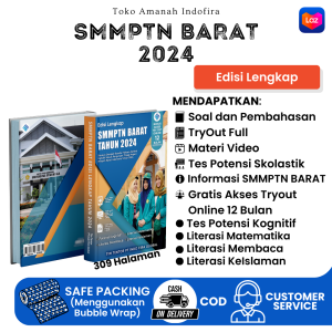 Buku Terbaru SMMPTN BARAT (Edisi Lengkap + Gratis Akses E-Learning) Sesuai Dengan Kisi" Terbaru SMMPTN BARAT