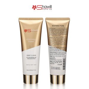 Shawill Facial Cleanser Soothing Foam With Niacinamide and Purslane Extract Gentle Soft Skin Cleansing Deep Clean 80ml S8009