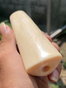 pipa gg asli lokal segitiga 12cm besar tebal mulus asli