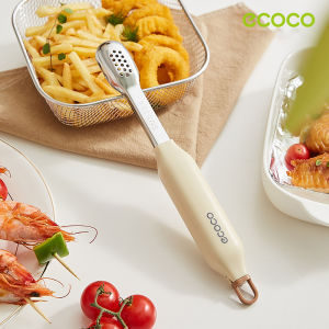 Ecoco Food Tongs 304 Stainless Steel Food Or Meat Tongs Are Absolutely Safe For Cooking Or BBQ E2250